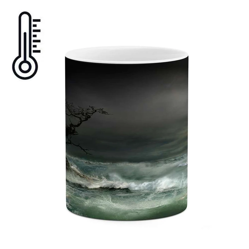 ماگ حرارتی کاکتی مدل نقاشی کد mgh13885