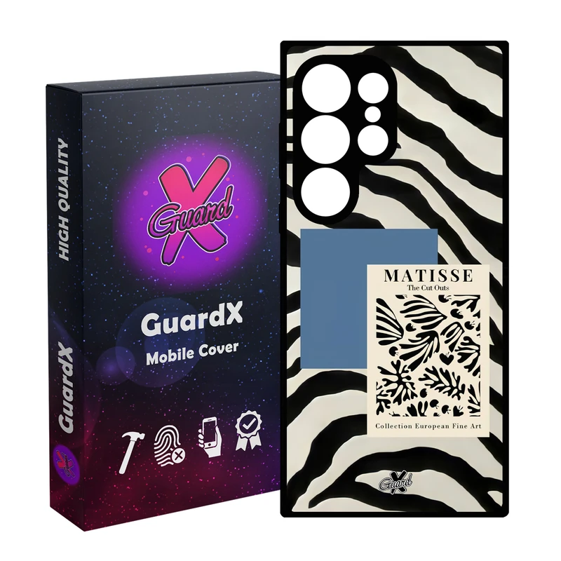 کاور گارد ایکس طرح Zebra مدل 10568 مناسب برای گوشی موبایل سامسونگ Galaxy S25 Ultra