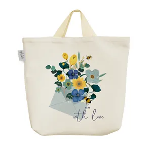 ساک خرید خندالو مدل پاکت گل کد H1751