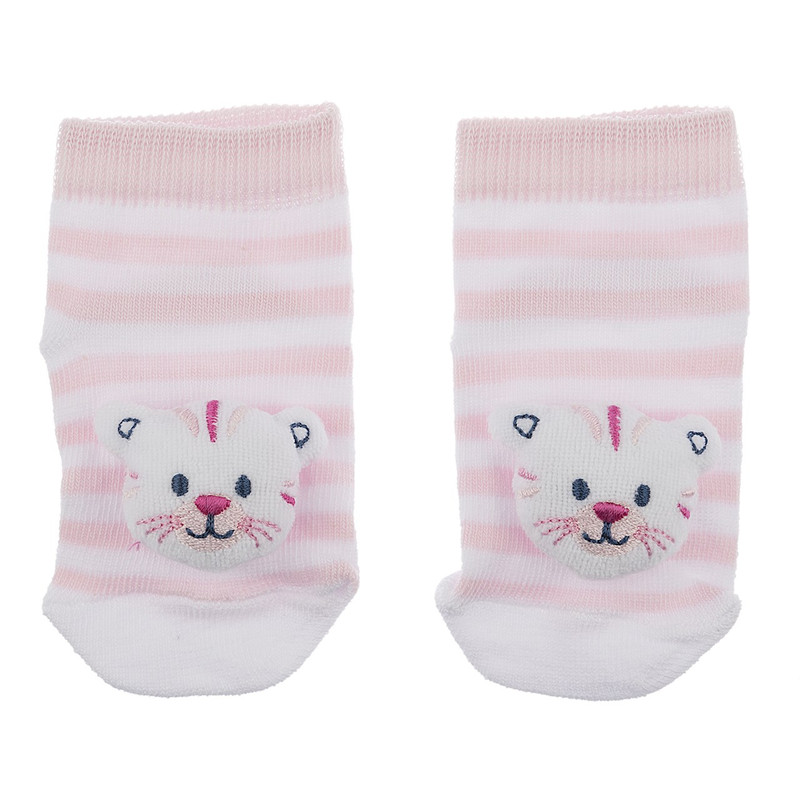 جوراب نوزادی Minidamla مدل Pink Cat