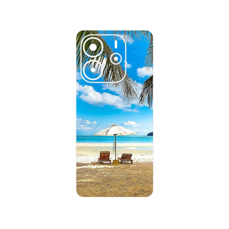 برچسب پوششی ماهوت مدل Beach مناسب برای گوشی موبایل شیائومی Redmi Note 14 4G