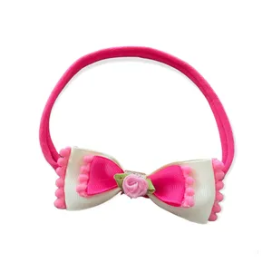 هدبند دخترانه مدل گل