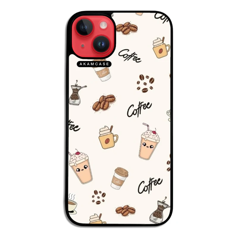 کاور آکام مدل AMC-WA14PLUS-COFFEE-5 مناسب برای گوشی موبایل اپل iPhone 14 Plus