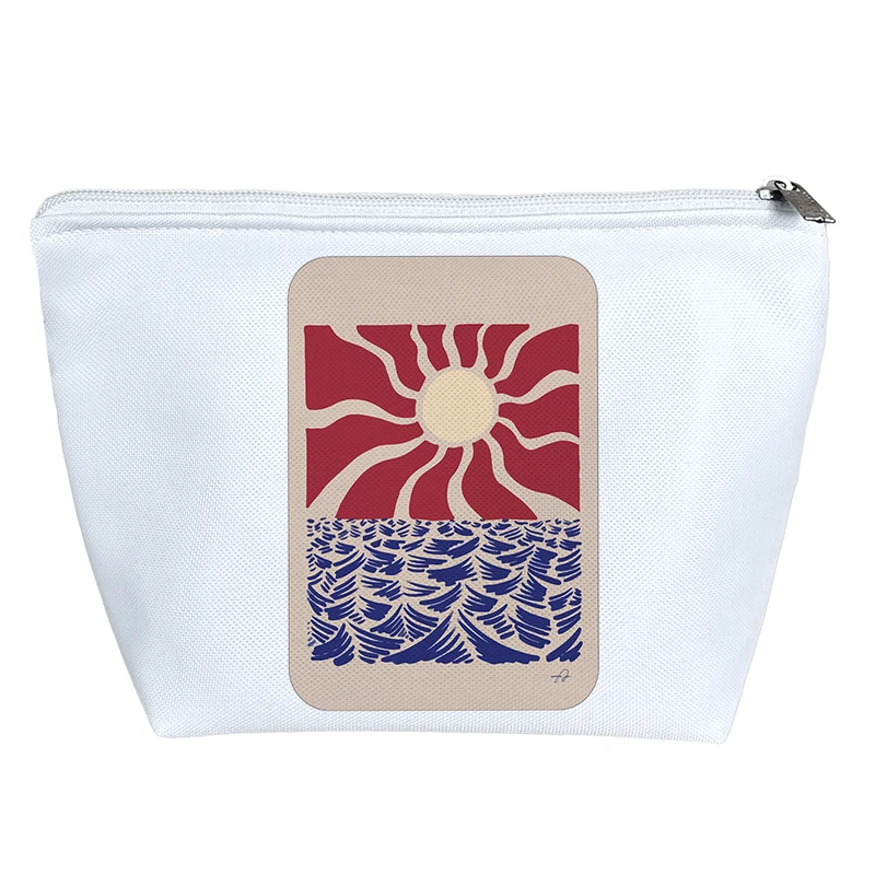 کیف لوازم آرایش دخترانه خندالو مدل غروب خورشید کد 8724