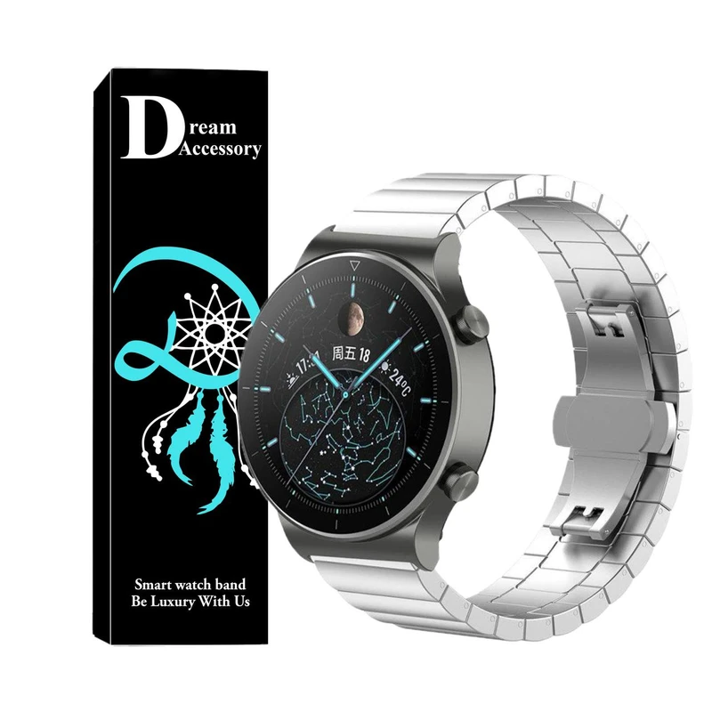 بند دریم مدل Elle مناسب برای ساعت هوشمند جی تب سری G-Tab Watch GT2 42mm   