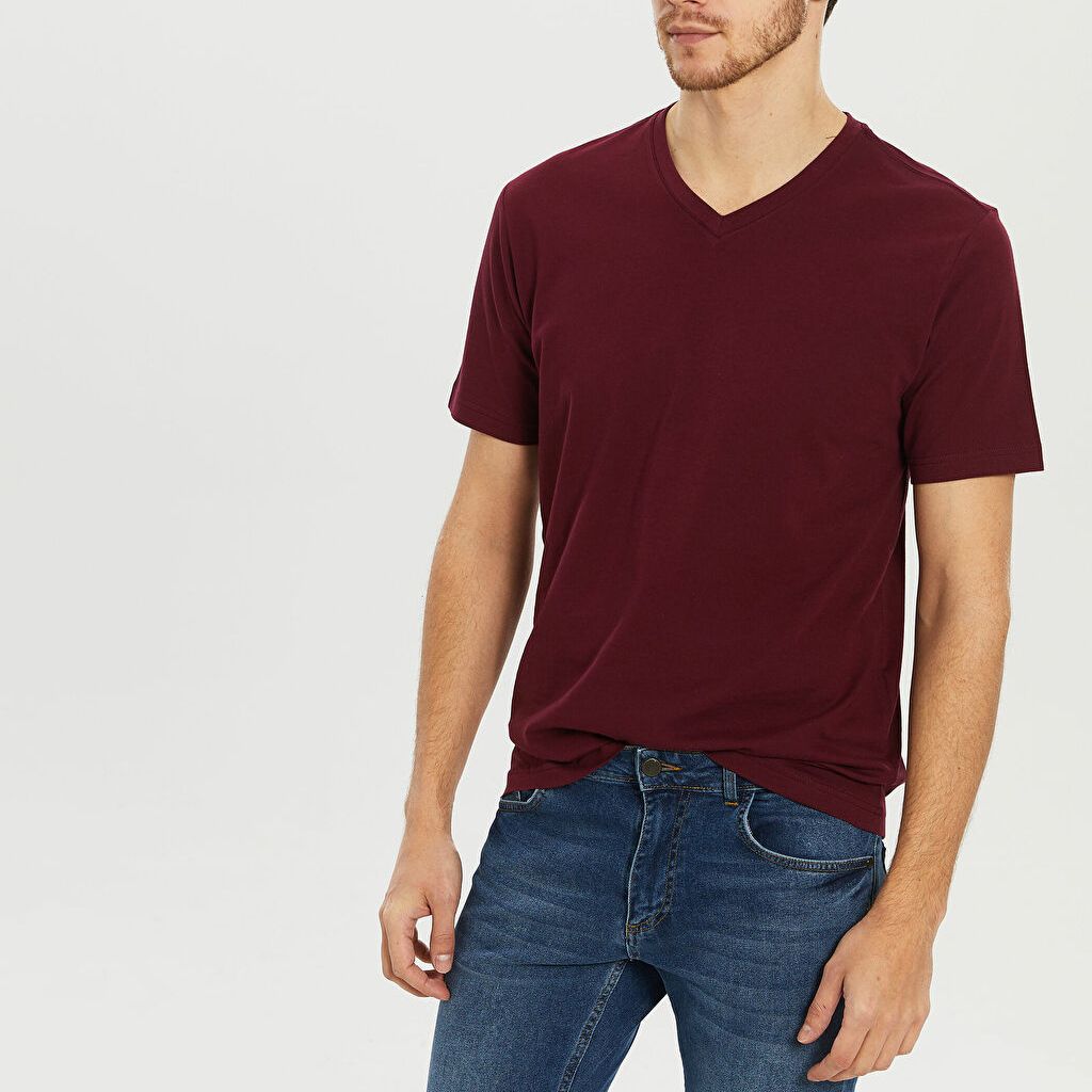تی شرت آستین کوتاه مردانه ال سی وایکیکی مدل BO10164 -  - 2