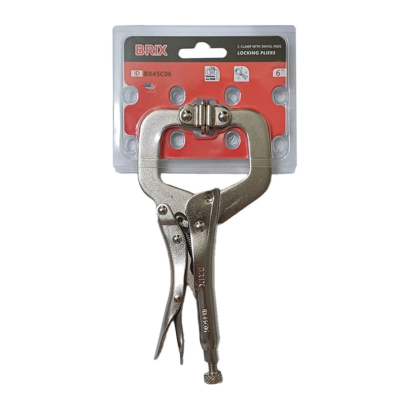 انبر قفلی بریکس مدل BX45C06 سایز 6 اینچ
