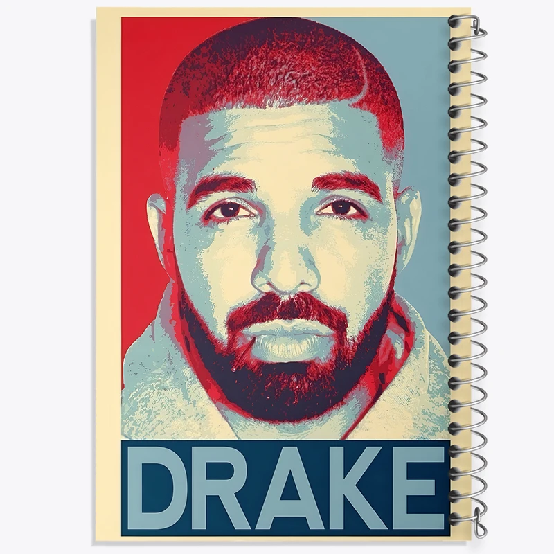 دفتر مشق 100 برگ خندالو طرح دریک (Drake) کد F6480