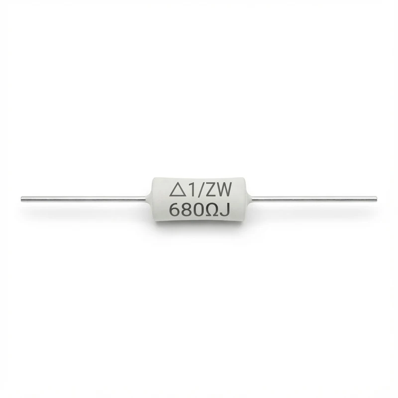 مقاومت فیوزی 680 اهم 0.5 وات مدل 680R/1.2W بسته 15 عددی