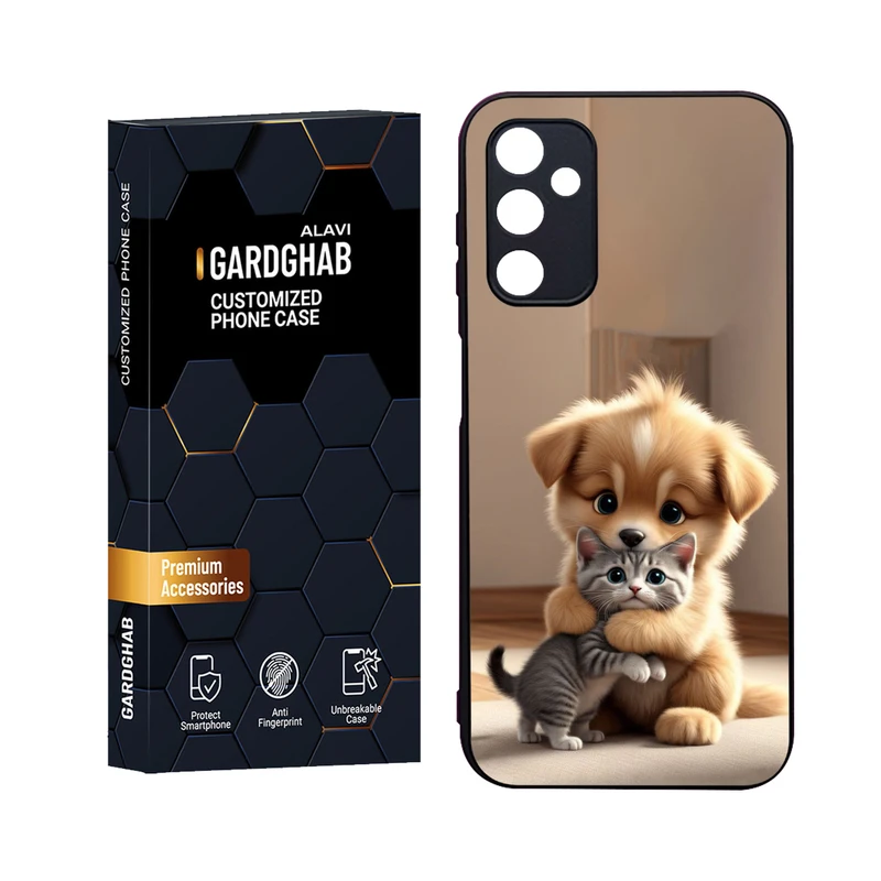 کاور گارد قاب علوی مدل Glass مناسب برای گوشی موبایل سامسونگ Galaxy A14