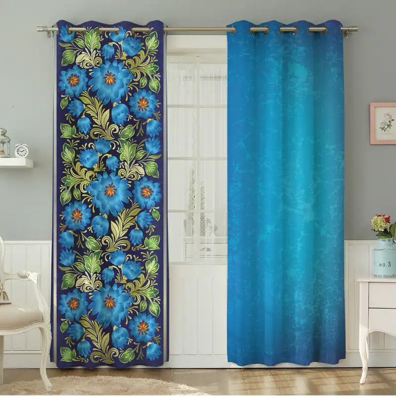 پرده نیروانا طرح مدل مخمل کد 4924 مدرن سایز 140×280 سانتی متر