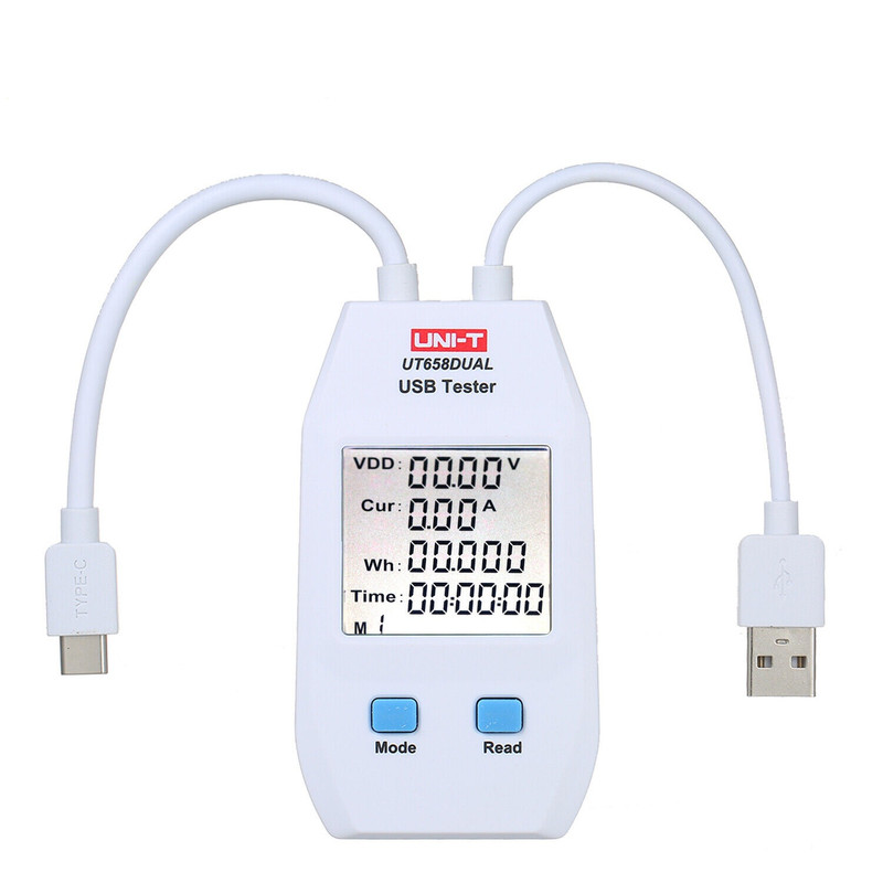 تستر درگاه USB یونی تی مدل UT658DUAL