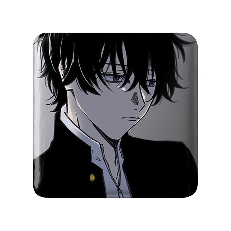 مگنت خندالو طرح یوییچی انیمه توموداچی گیم Tomodachi Game  مدل مربعی کد 18456