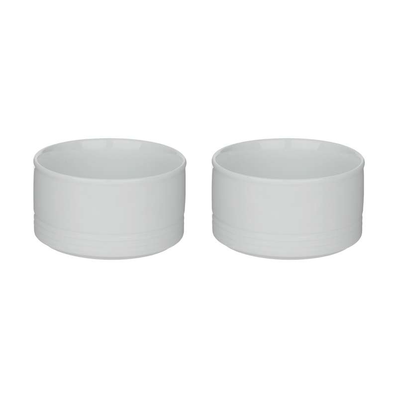 ظرف قند وشکر چینی زرین ایران مدل سری هتلی 49 مدل سفید درجه یک مجموعه 2 عددی