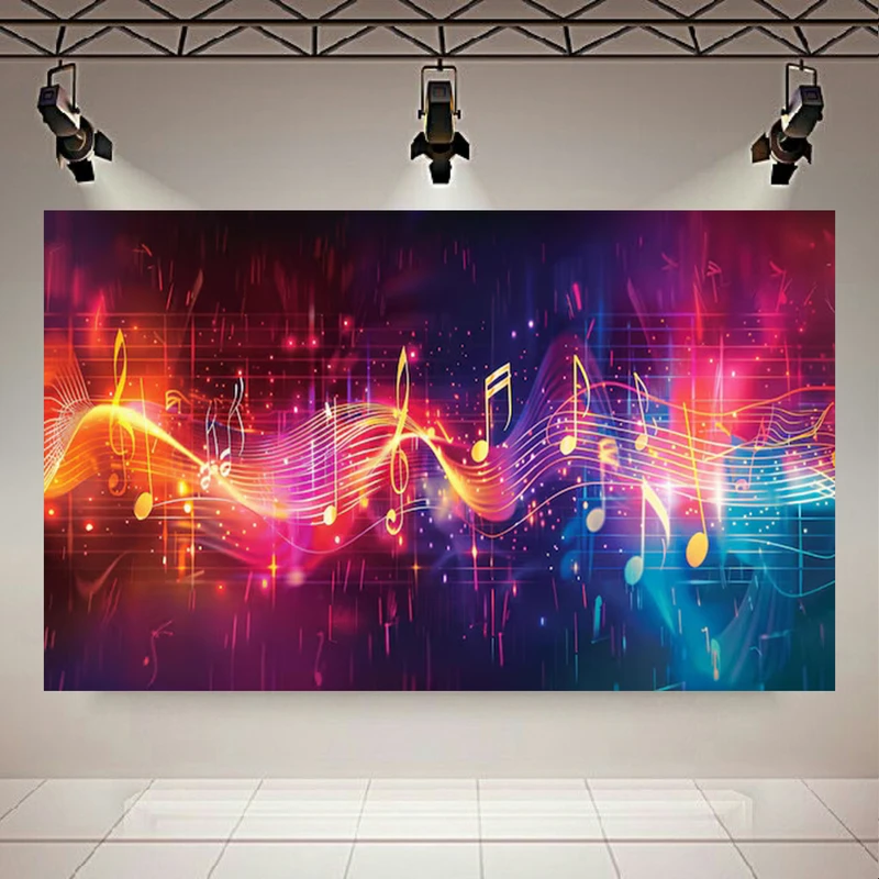 پوستر طرح مخمل موسیقی مدل رویای ملودیک کد AR303760