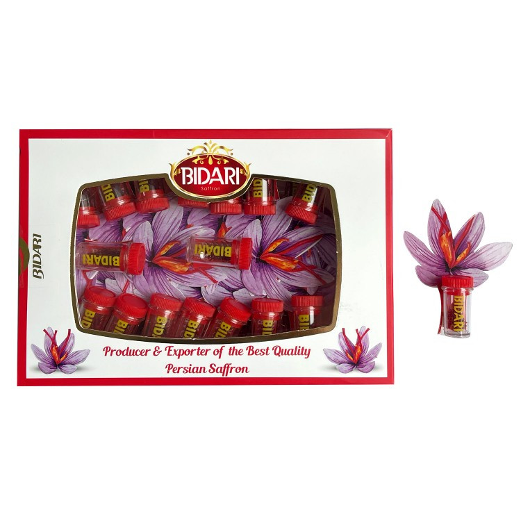زعفران درجه یک بیداری - 0.1 گرم  بسته 30 عددی