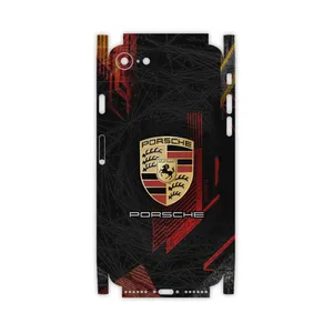MAHOOT  Porsche-Logo-FullSkin Cover Sticker for Apple iPhone 8