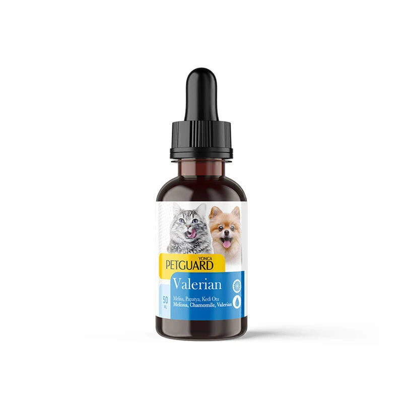 قطره آرامبخش سگ و گربه پت‌ گارد مدل Valerian Drop حجم 50 میلی لیتر