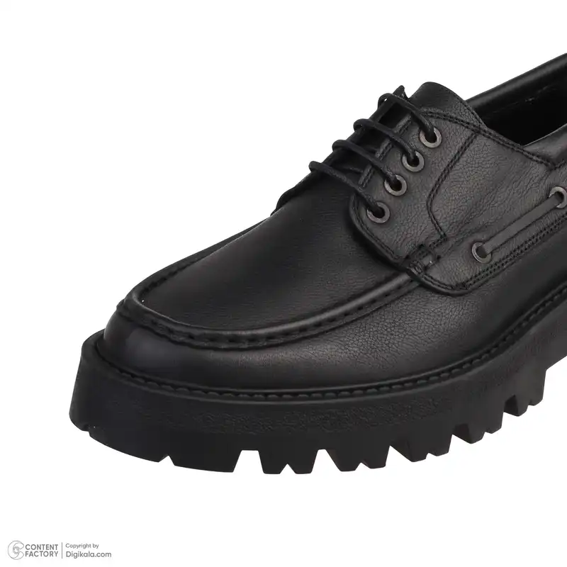کفش روزمره مردانه چرم مشهد مدل J6290