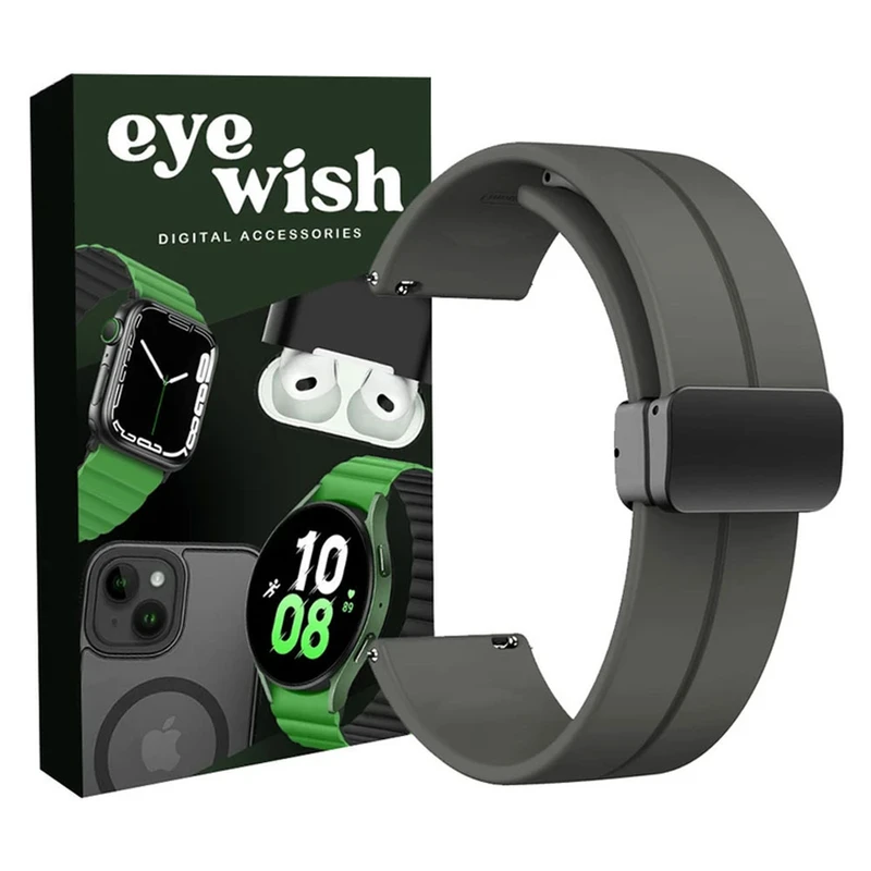 بند آی ویش مدل Magnetic CL مناسب برای ساعت هوشمند گلوریمی M2MAX LTD 22mm