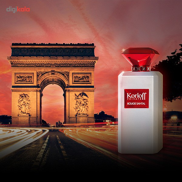 ادو تویلت مردانه کارلوف مدل Rouge Santal حجم 88 میلی لیتر