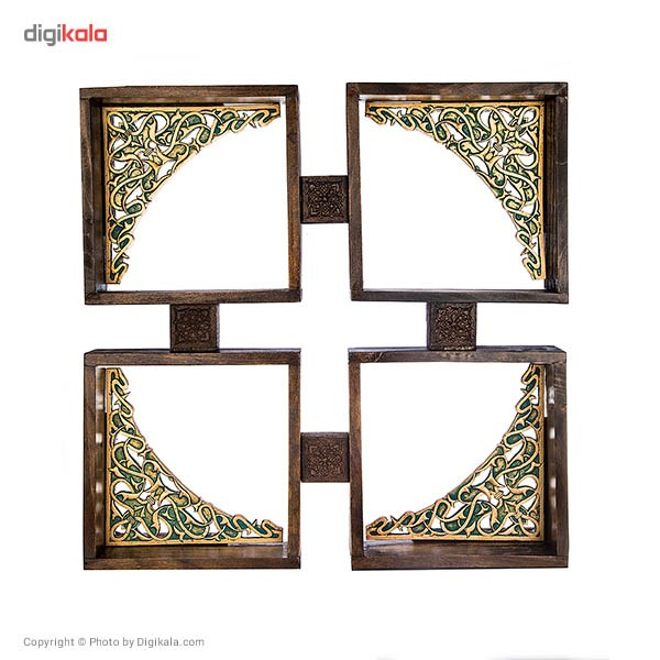 طبقه چوبی گالری آسوریک طرح خشتی