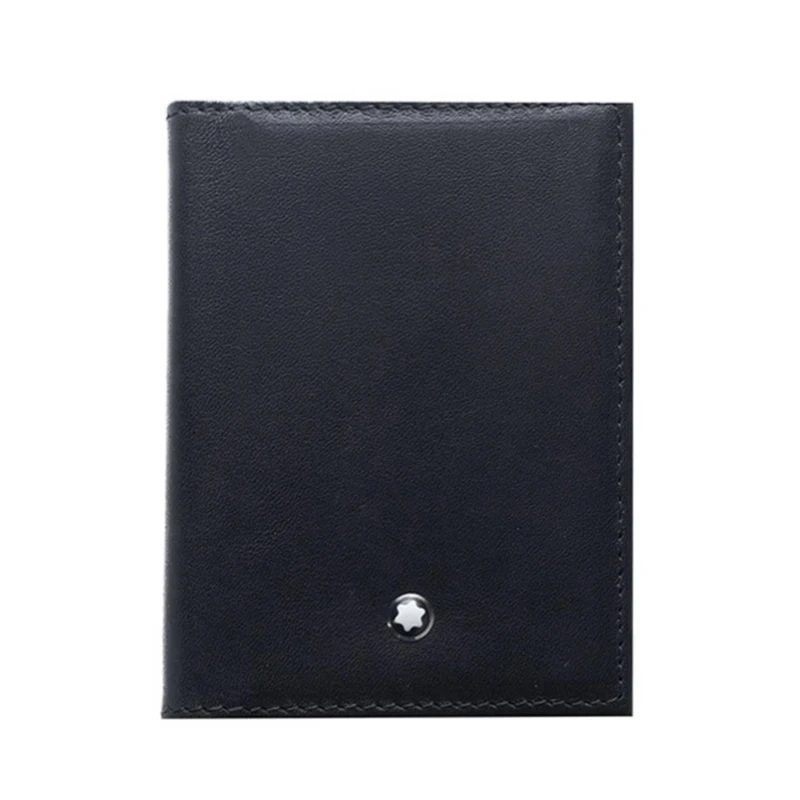 کیف پول جیبی مون بلان مدل عمودی چرم طبیعی کد 378
