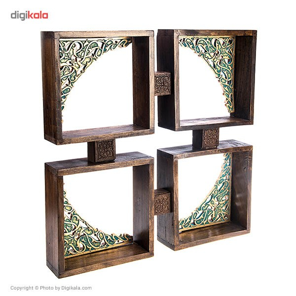 طبقه چوبی گالری آسوریک طرح خشتی