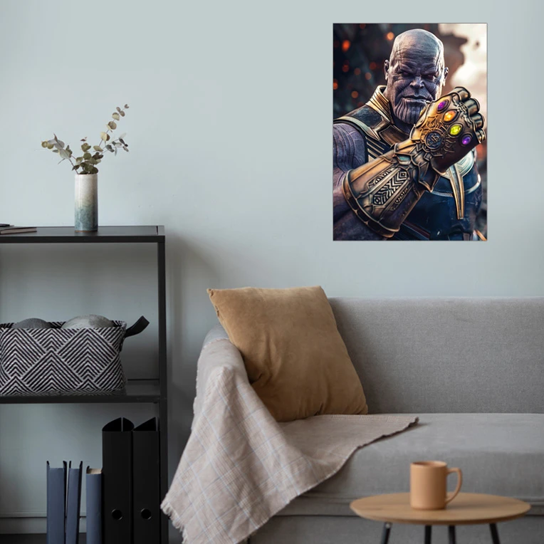 پوستر گوفی مدل تانوس اونجرز مارول طرح Marvel Avengers Thanos کد HND25