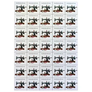 برچسب مدل تشکر از مشتری طرح خیاطی بسته ۳۵ عددی 