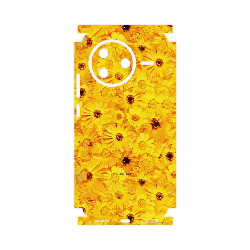 برچسب پوششی ماهوت مدل Yellow_Flower-FullSkin مناسب برای گوشی موبایل شیائومی Poco F7 Pro