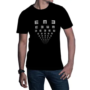 تی‌شرت آستین کوتاه مردانه مدل E چشم