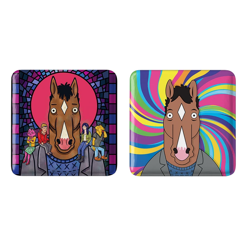 مگنت خندالو مدل Bojack Horseman کد 11361142 مجموعه 2 عددی