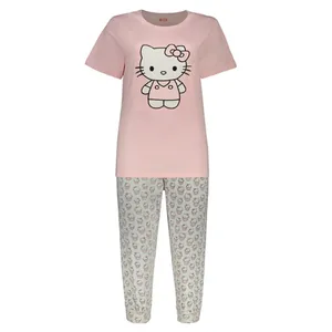 ست تی شرت و شلوارک زنانه مدل MMDS-CF2549