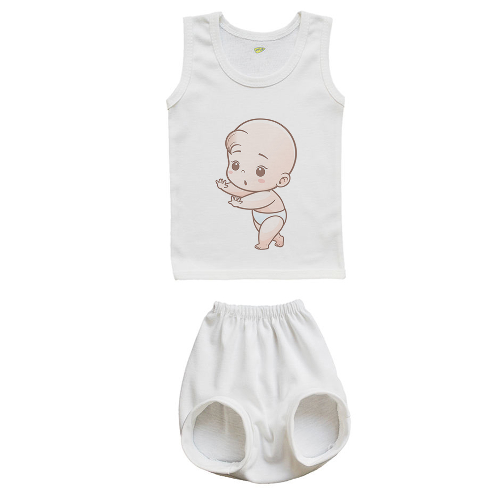 ست تاپ و شورت نوزادی کارانس مدل SS-3281