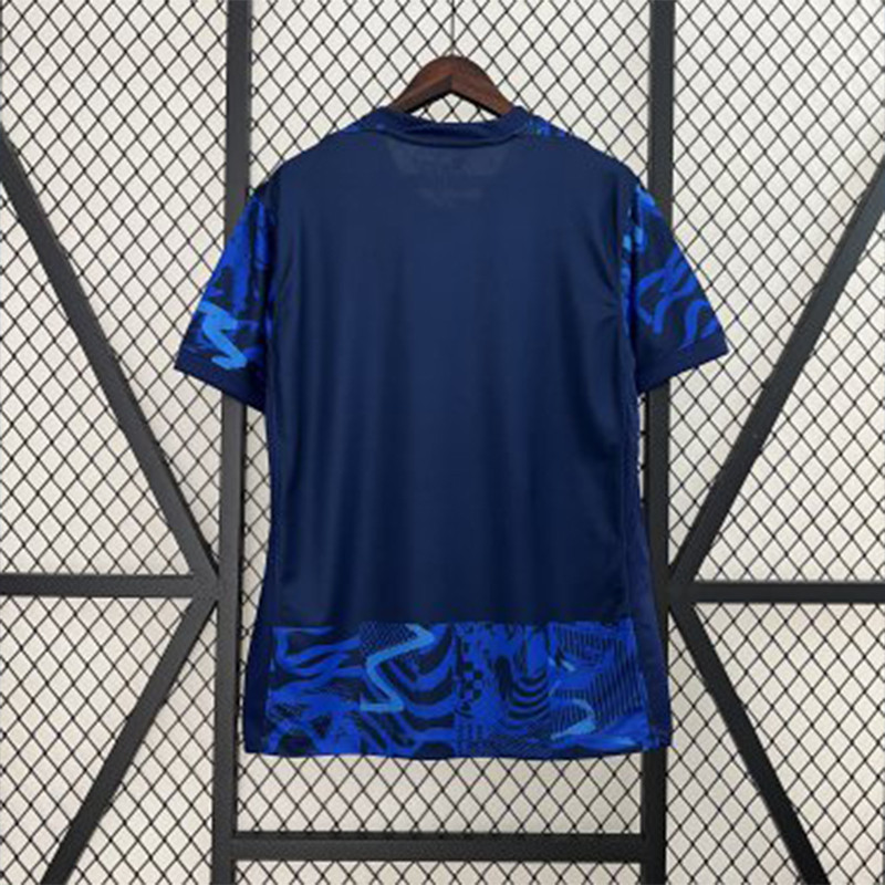 ست تی شرت و شلوارک ورزشی مردانه مدل اتلتیکو مادرید Away 2025