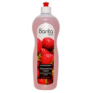 مایع ظرفشویی بانتاکلین مدل Strawberry کد 206 حجم 1000 میلی لیتر