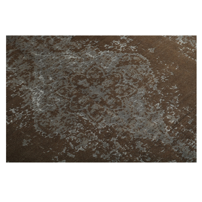 فرش نیمه دستبافت چهار متری طرح وینتیج کد 543921