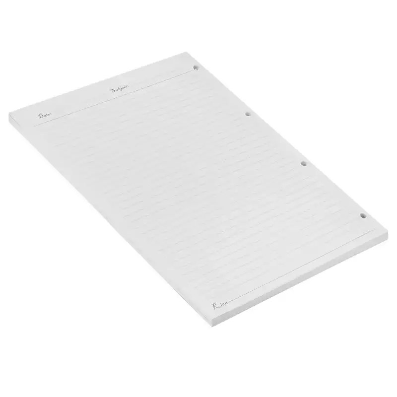 كاغذ کلاسور کیان مدل ٤ حلقه بسته ١٠٠ عددی