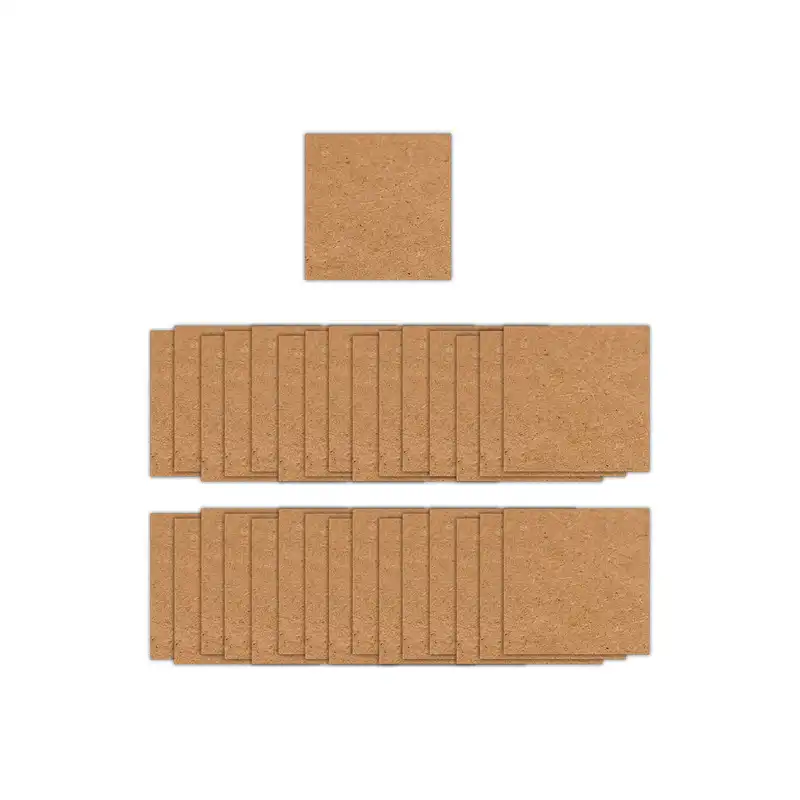 اسلایس چوب مدل مربع بسته 30 عددی