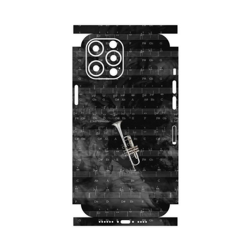 برچسب پوششی ماهوت مدل Trumpet-FullSkin مناسب برای گوشی موبایل اپل iPhone 12 Pro Max