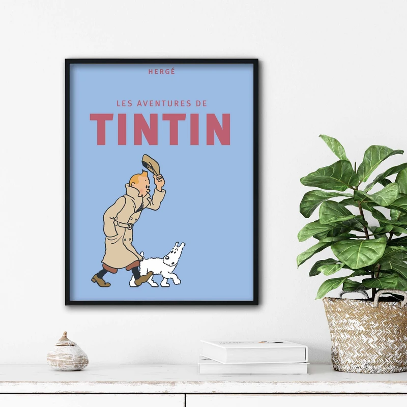 تابلو آتریسا مدل پوستر فیلم tin tin کد ATm197