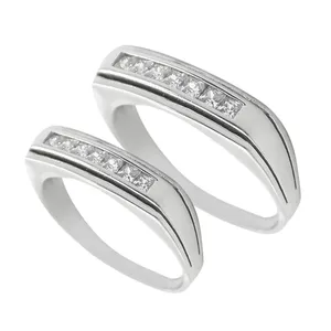 ست انگشتر نقره زنانه و مردانه مدل ghj009802