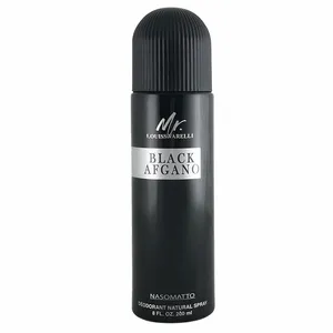 اسپری مردانه مستر مدل Black Afgano حجم 200 میلی لیتر