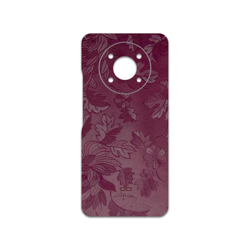 برچسب پوششی ماهوت مدل Red-Wildflower مناسب برای گوشی موبایل آنر X9 5G