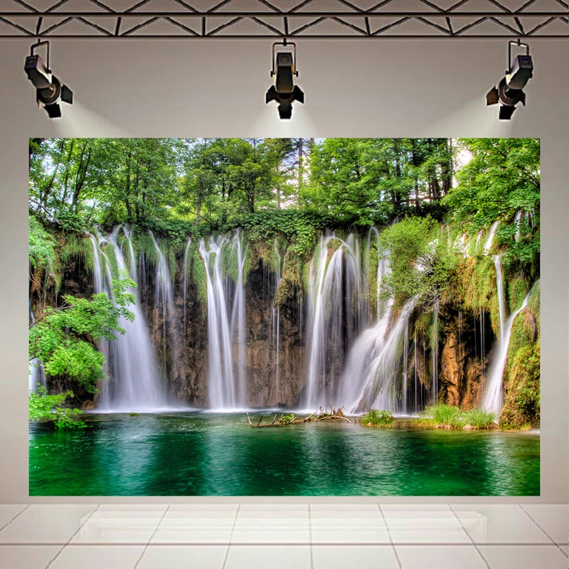 تابلو شاسی طرح طبیعت مدل آبشار کد AR670