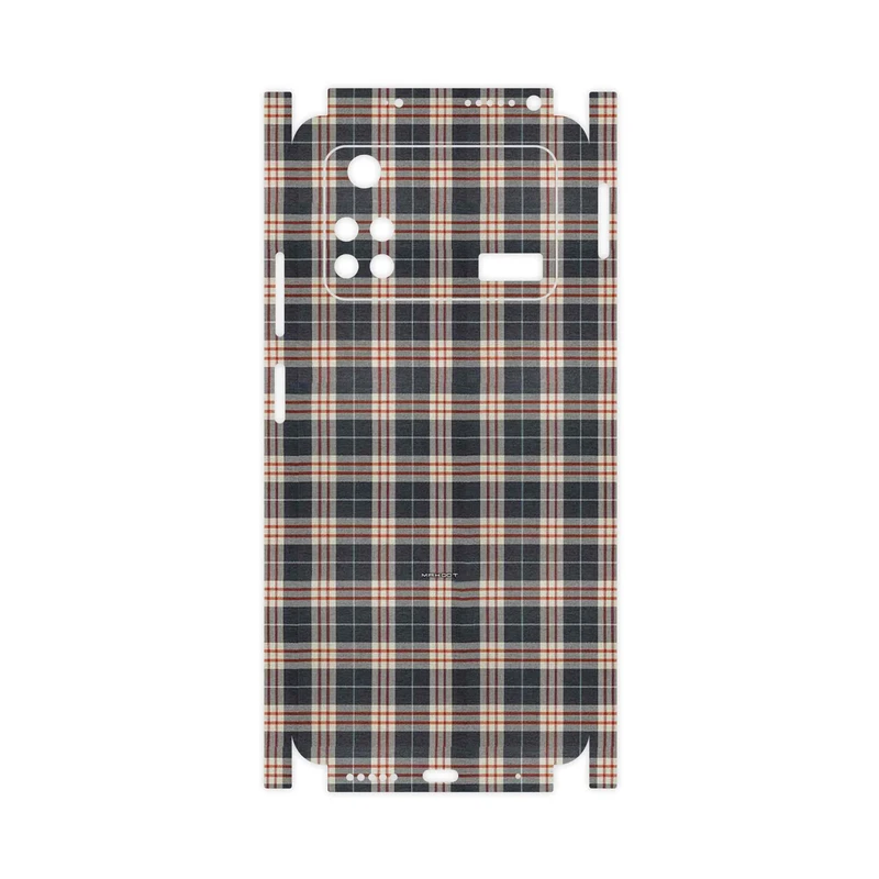 برچسب پوششی ماهوت مدل Fabric Texture 5-FullSkin مناسب برای گوشی موبایل شیائومی Poco M4 Pro 4G