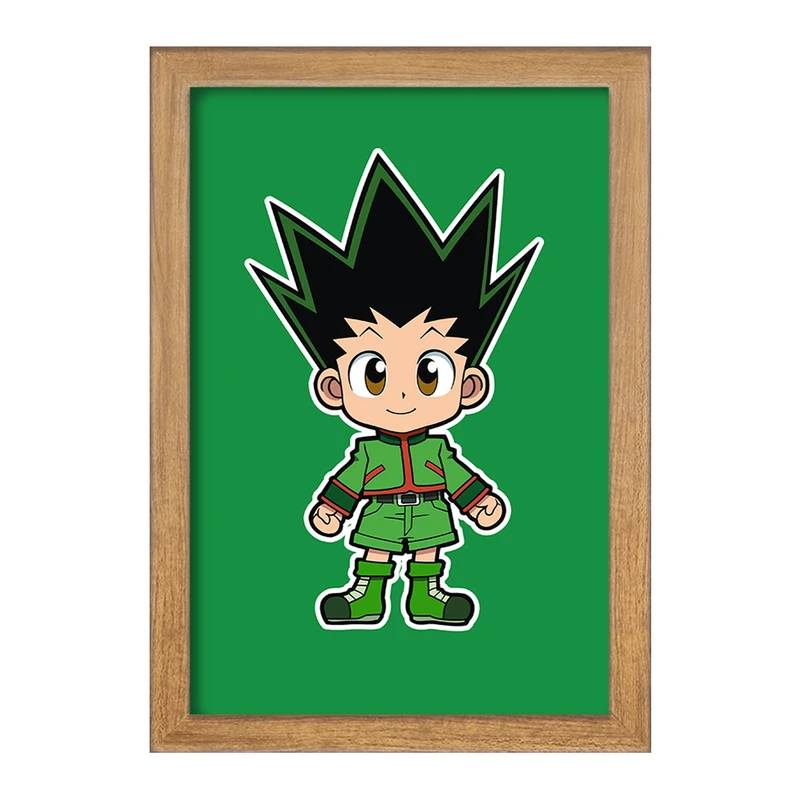 تابلو خندالو مدل گون انیمه هانتر ایکس هانتر Hunter × Hunter  کد 10744