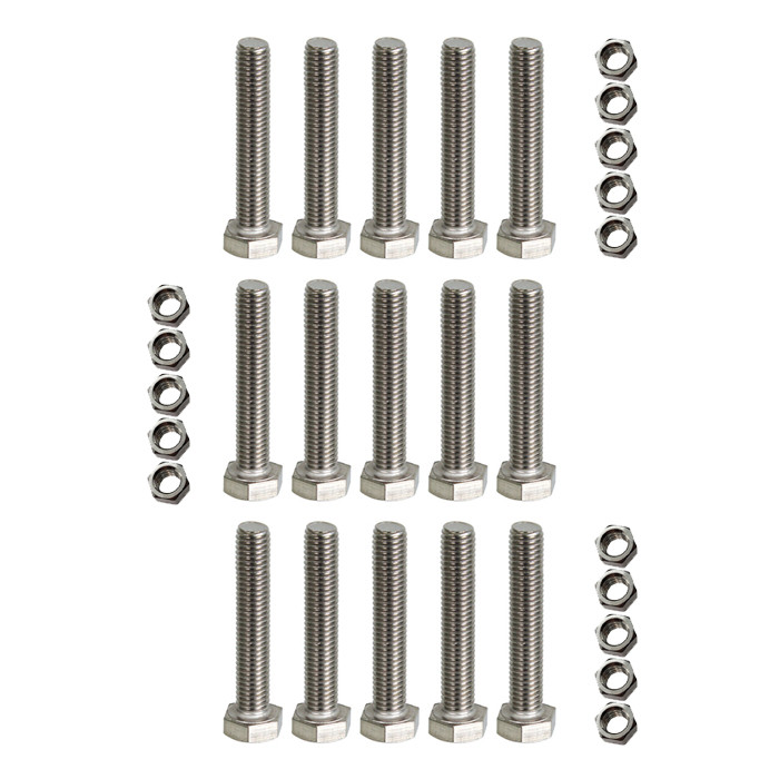 پیچ و مهره مدل Gh-10-80 مجموعه 30 عددی