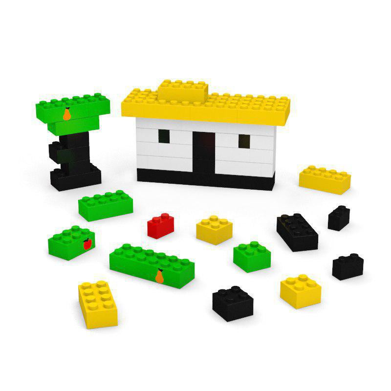 ساختنی بازی تا طرح خانه جنگلی کد 071